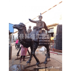 铜双峰骆驼 铜骆驼 沙漠骆驼 纳福招财家居工艺品铜骆驼雕塑