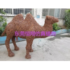 博物馆室外专用 仿真骆驼 大型仿真植物 可定制仿真造型动物