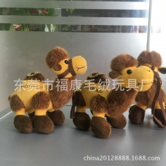 专业定制毛绒骆驼 沙漠之舟毛绒骆驼 精致短毛绒骆驼公仔