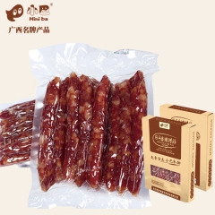 小巴 广式原味 原种有机巴马香猪 腊肠 400g/盒  厂家...