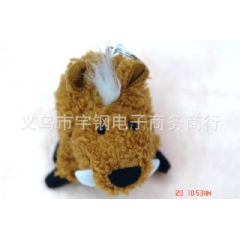 厂家直销，小野猪，毛绒野猪毛绒玩具，獠牙野猪，卡通钥匙扣挂件