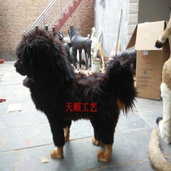 仿真藏獒 世界名犬 静态动物模型 办公室装饰品 照相道具