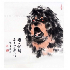 藏獒  画獒 名画獒   独占獒头