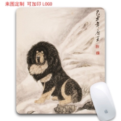 旅游区货源 电脑 鼠标垫定制创意 防滑 胶垫  天然橡胶 藏...