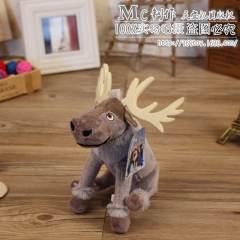驯鹿 20CM冰雪奇缘系列克里斯托夫的驯鹿SVEN一件代发毛...