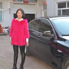 厂家定制 水貂衣服 皮草 女士时尚 进口水貂 2016新款