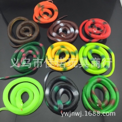 批发整人玩具恶搞 1米1软胶蛇 橡皮蛇 仿真玩具蛇软 仿真蛇...