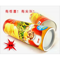 厂销直销整人薯片桶 吓一跳整蛊薯片弹跳蛇 愚人节整蛊恶搞薯片