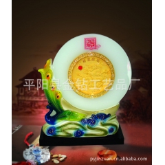 珐琅工艺品  珐琅孔雀