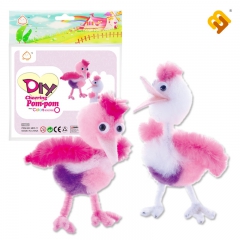 批发幼儿园早教DIY手工材料包 手工制作益智玩具批发 鸵鸟