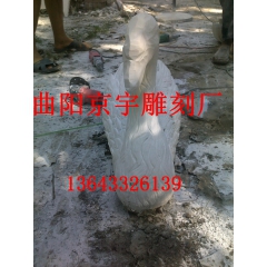 专业制作花岗岩石雕鸭子 天鹅 鸳鸯 仙鹤 汉白玉雕刻 铜雕 ...