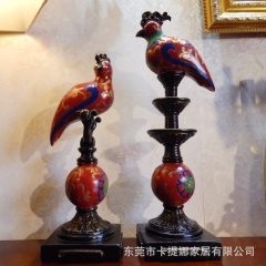 katina /卡提娜 欧式富贵 鸳鸯 比翼鸟  家居软装套...