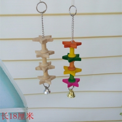 鹦鹉用品鸟玩具五角星玩具啃咬玩具鹦鹉 啃咬玩具秋千站杠云梯