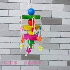 鹦鹉用品 鸟玩具 秋千玩具 木质啃咬玩具 鹦鹉 秋千站架站杠...