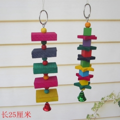 鹦鹉用品鸟玩具木质啃咬玩具啃咬玩具鹦鹉 秋千站架站杠云梯