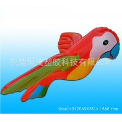 专业订做充气鸟 PVC充气鹦鹉 充气八哥 吹气促销礼品