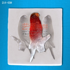 模具 214-003_双鹦鹉 糖艺底座硅胶模具 批发糖艺用品...