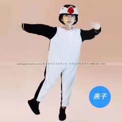 包邮 六一儿童节动物演出服装大雁  燕子全套动物连体演出服装