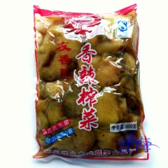 微利批发 【友香牌】萧山特产 香辣榨菜 榨菜片500G  香...