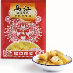 乌江涪陵榨菜脆口爽脆小吃夏天喝粥拌菜175克x10包实惠包邮