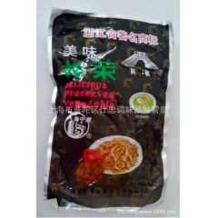 批发浙江老字号开袋即食美味斜桥榨菜正宗老品牌价格低 品质好