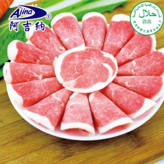 阿吉纳 内蒙古草原羔羊 厂家出货 羔羊肉卷 羊肉卷 太阳卷