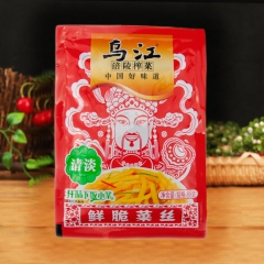 【包邮】正宗重庆涪陵乌江清爽榨菜清淡鲜脆菜丝88g袋脆口榨菜