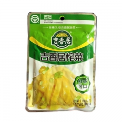 吉香居榨菜 佐餐酱菜脆嫩下饭小菜 可口开胃速食酱菜80g 榨...