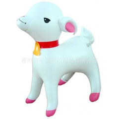 【厂家定制】卡通PVC充气山羊/充气奶牛 inflatabl...