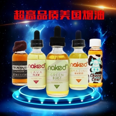 特调美国烟油小红帽黑星60ml毫升NAKED系列芒果熔岩绿色...