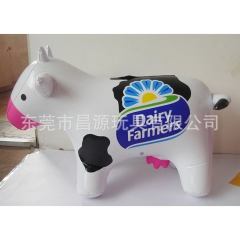 东莞市专业广告用品生产厂家 充气奶牛 跳跳奶牛