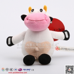 大号毛绒玩具牛公仔定做 仿真奶牛 大型厂家定做毛绒动物玩具