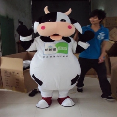 大嘴奶牛  蒙牛 卡通人偶服装表演道具服饰