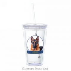 Yapeedog【雅皮狗】德牧巡回犬双层太空杯/牛奶杯356...