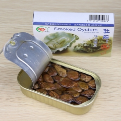 泰祥汇英  烟熏/照烧牡蛎 罐头 生蚝 方便 即食 85g