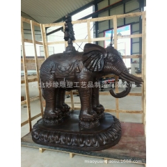 厂家直销铸铜铸铁大象 八宝 海螺 吉祥结金鱼 莲花 法轮 宝...