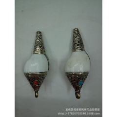 佛教法器/尼泊尔海螺 /法螺 /家居装饰风水/海螺法器/摆件