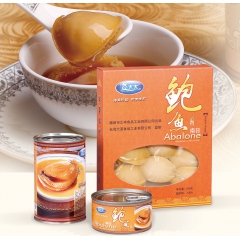 渔太太 南日鲍鱼罐头 红烧 即食鲍鱼 鲍肉 846小瓶 罐头...