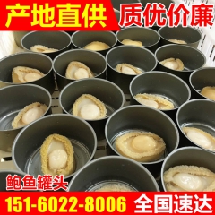 休闲海鲜零食鲍鱼罐头定制 1-6粒烧汁即食鲍鱼 红烧大连鲍鱼...