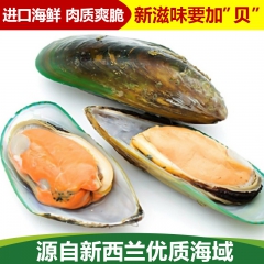 青口贝 海虹 翡翠贻贝 进口海鲜 新西兰进口 品质保证 衡丰...