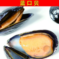 【皇冠信誉】一手货源 船冻 全壳蓝口贝 半壳蓝口贝 贻贝 蓝...