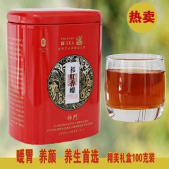 正宗原产地 祁门红茶茶叶 特级红香螺 罐装礼盒装100克 有...