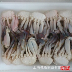 野生蟹块 白蟹 梭子蟹 切蟹 厂家直销 规格齐全 海鲜自助专...
