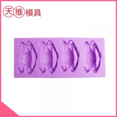 TW-404立体海蟹梭子蟹 糖艺硅胶模具 翻糖蛋糕模具 烘焙...