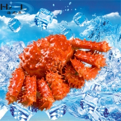 【保鲜水产海鲜】熟帝王蟹|智利帝王蟹 智利大螃蟹1300g/...