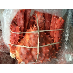 进口智利熟冻帝王蟹 帝王蟹脚 1.2-1.4公斤/只 肉质饱...