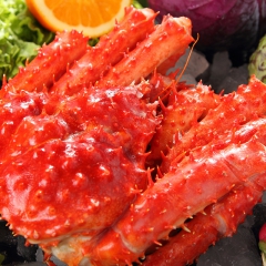 南美进口海鲜供应 野生熟冻帝王蟹 智利帝王蟹1-8KG批发 ...