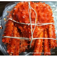 阿拉斯加帝王蟹 皇帝蟹 熟冻 生冻 全规格 一手货源 中西餐...