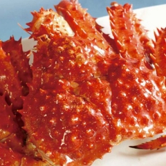 肉质饱满  熟冻进口阿拉斯加帝王蟹