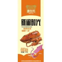 克明食品香生坊鱿鱼 蒜香风味鱿鱼 香生坊风味鱿鱼系列 全国代...
